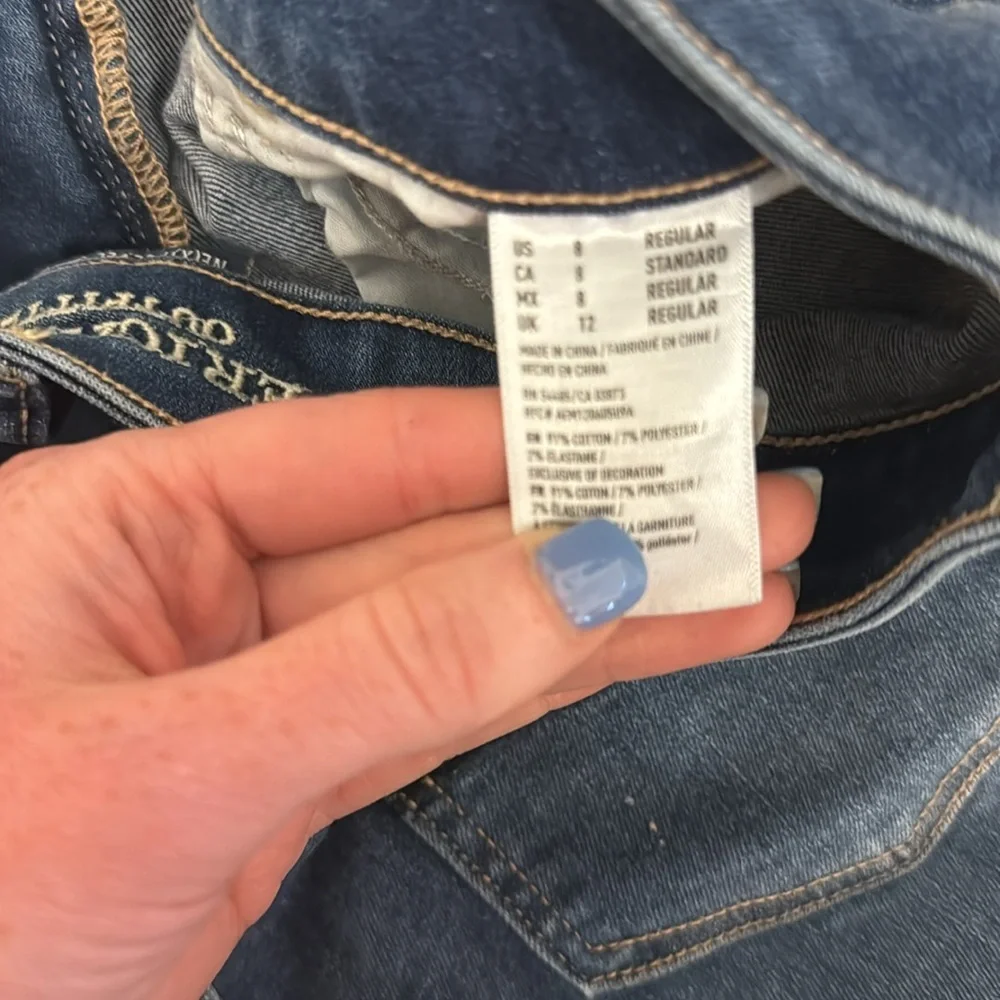 American Eagle Outfitters next level stretch x jegging crop size 8 regular